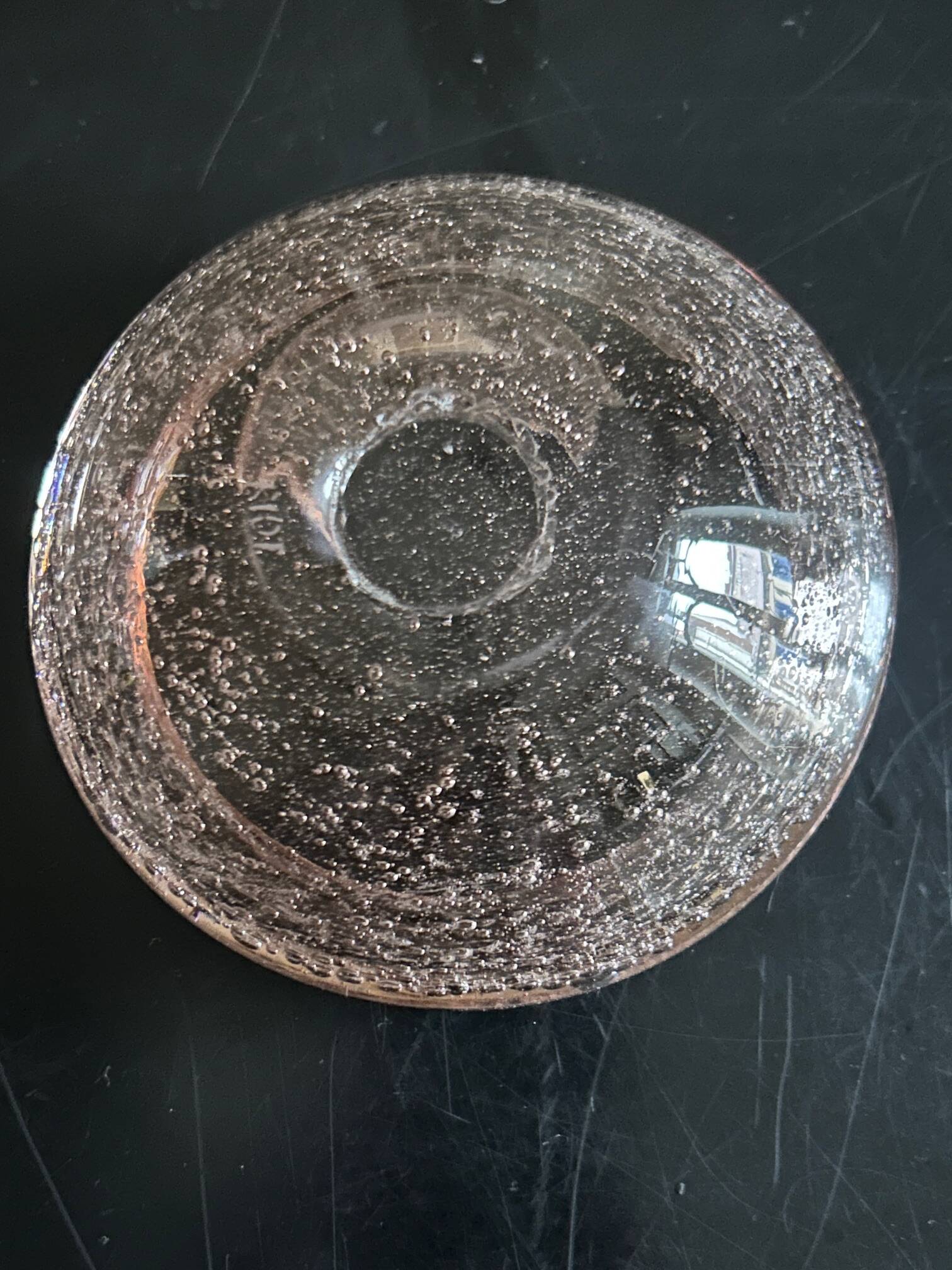 vide poche en verre de Biot