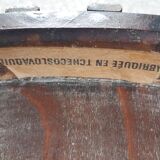 Curved wood bistro chairs edition Ton 1960