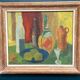 Original Swedish Oil on Panel – “Nature Morte” by Svän Grandin – Signed – Vintage & Framed