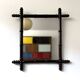 Vintage bamboo mirror from the 60s