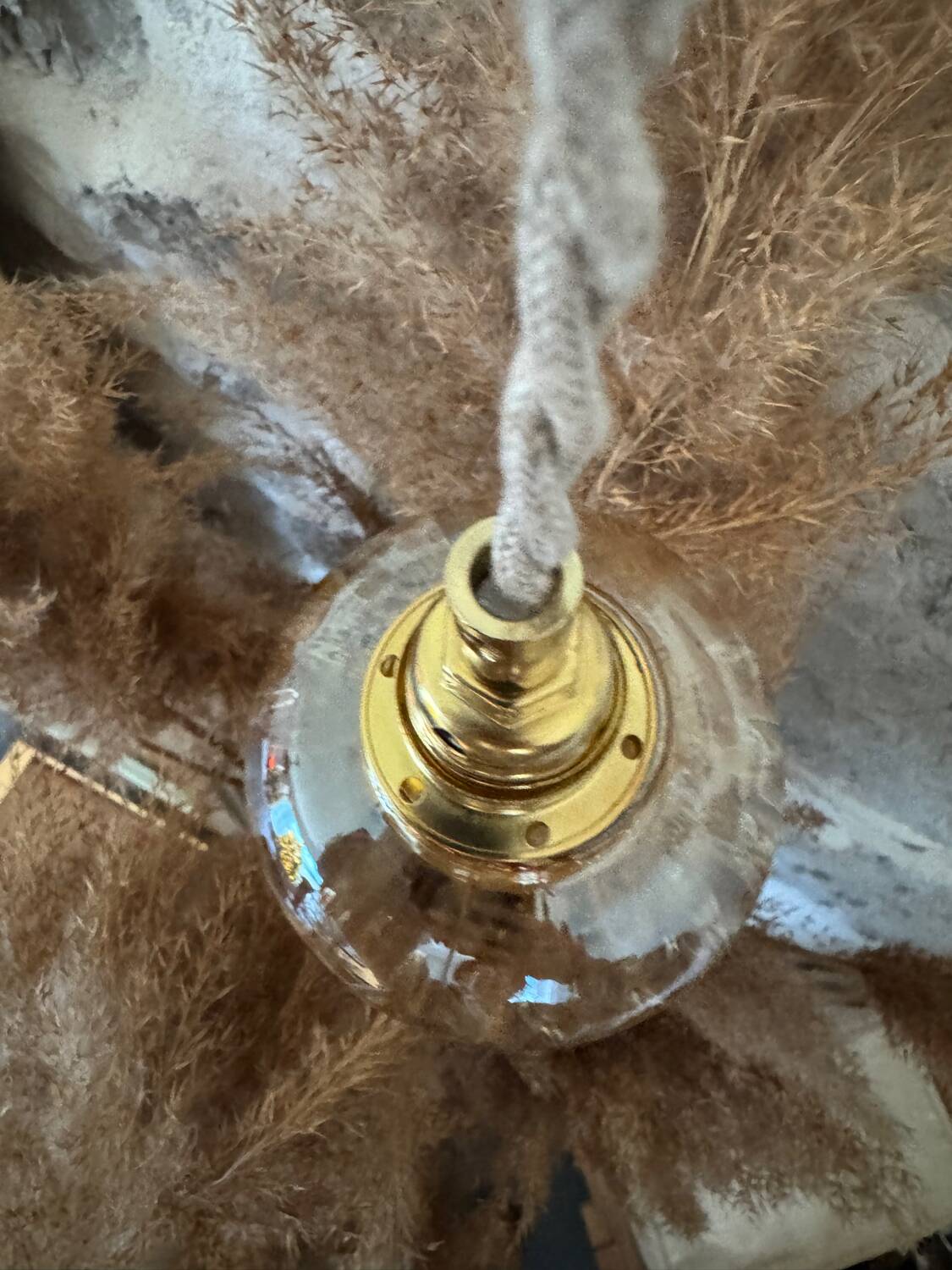 Vintage portable lamp