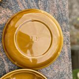 5 assiettes à fondue Gien