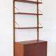 Wall unit designed by Poul Cadovius for Cado, Denmark, 1960s