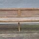 19th-century church pew, 245 cm long