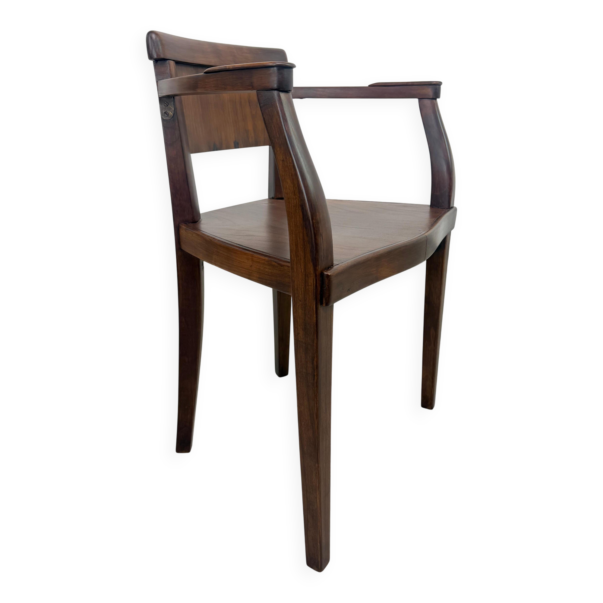 Set of 4 Art Deco armchairs