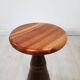 Pair of industrial stools foot in copper metal