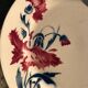 Set of 10 vintage flat plates in Lunéville earthenware
