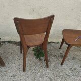 Pair of monobloc reconstruction chairs