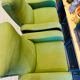 Pair of vintage mid-century organic design armchairs.