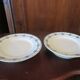 Duo of plates mounted St Amand