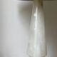 Vintage geometric alabaster stone lamp