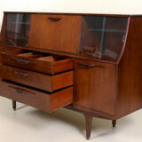 20Th century iced teak cocktail buffet