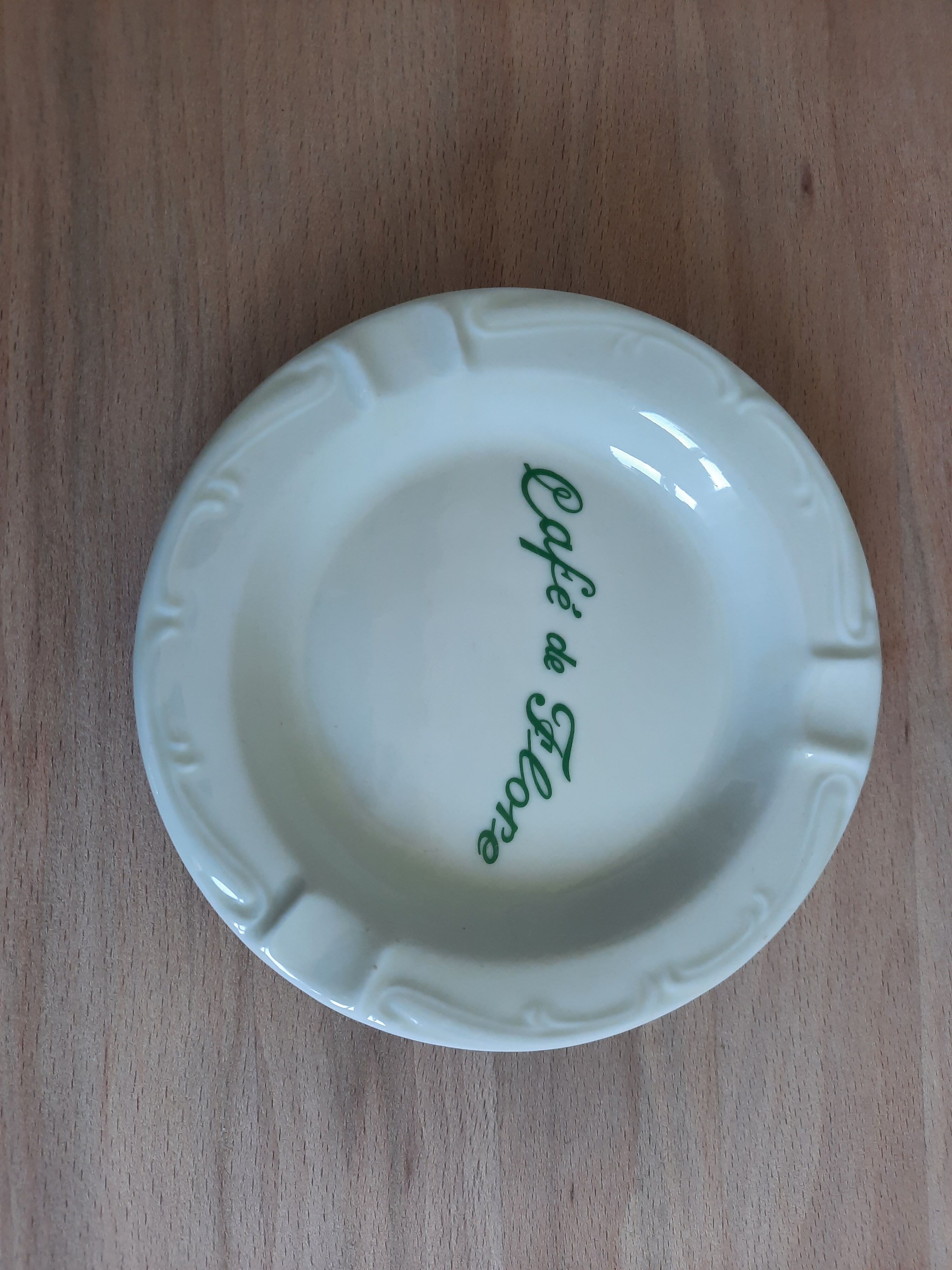 Vintage ashtray Café de Flore