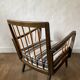 Restored vintage armchair