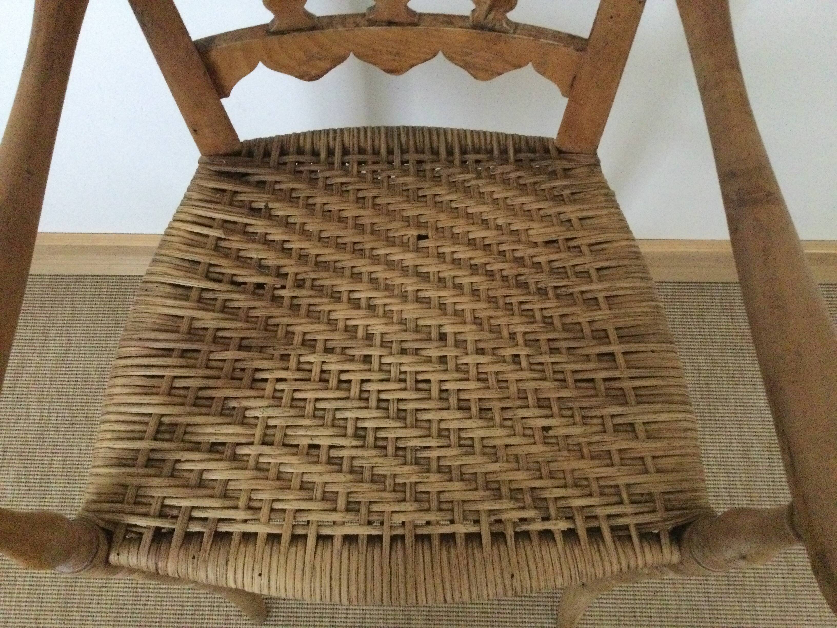 Antique high chair