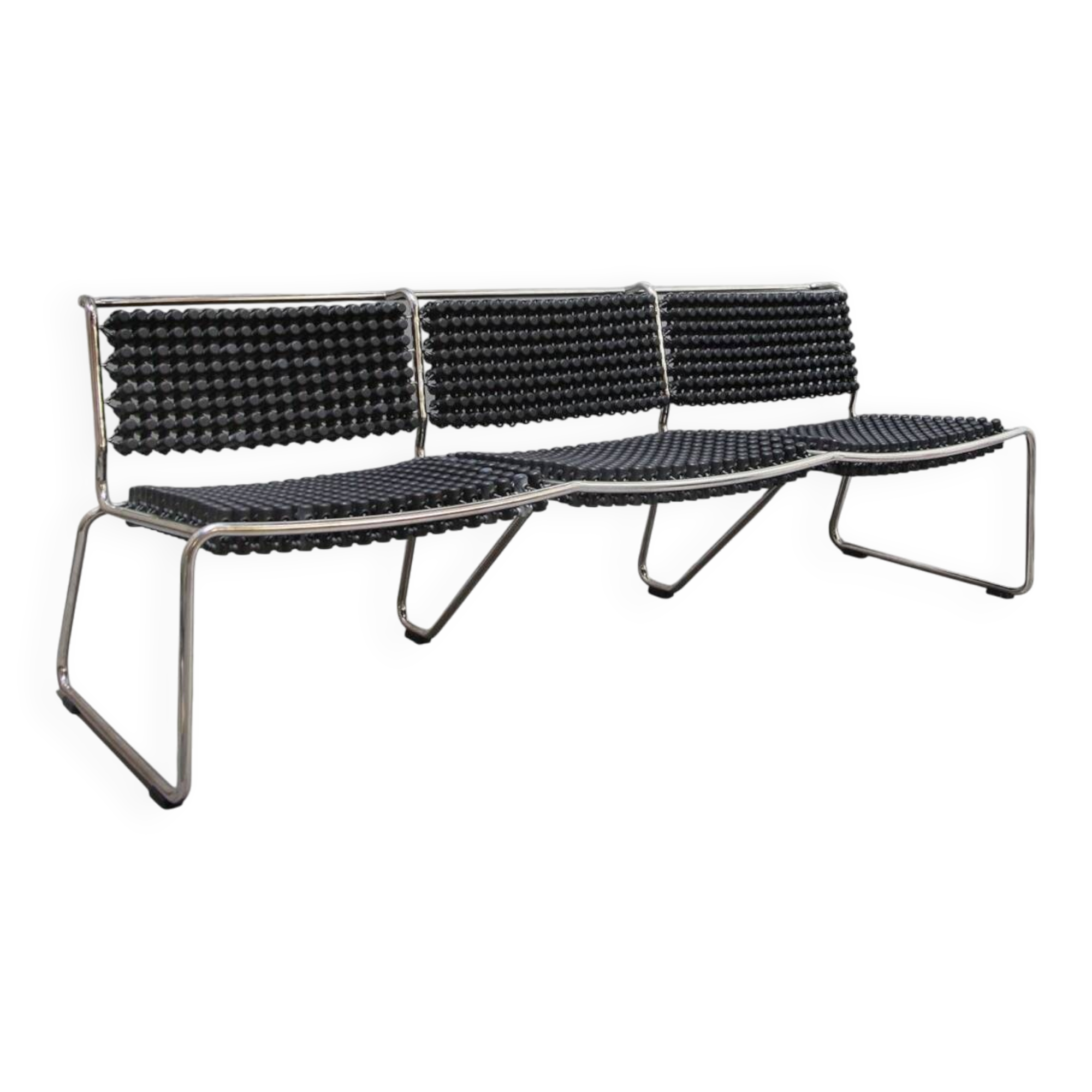 Three-seater bench Accupunto Yos & Leonard Theosabrata
