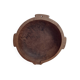 Large antique wooden bowl