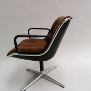 Fauteuil "executive chair" de Charles Pollock, édition Knoll 1er serie