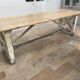 Large antique wooden table 260 cm