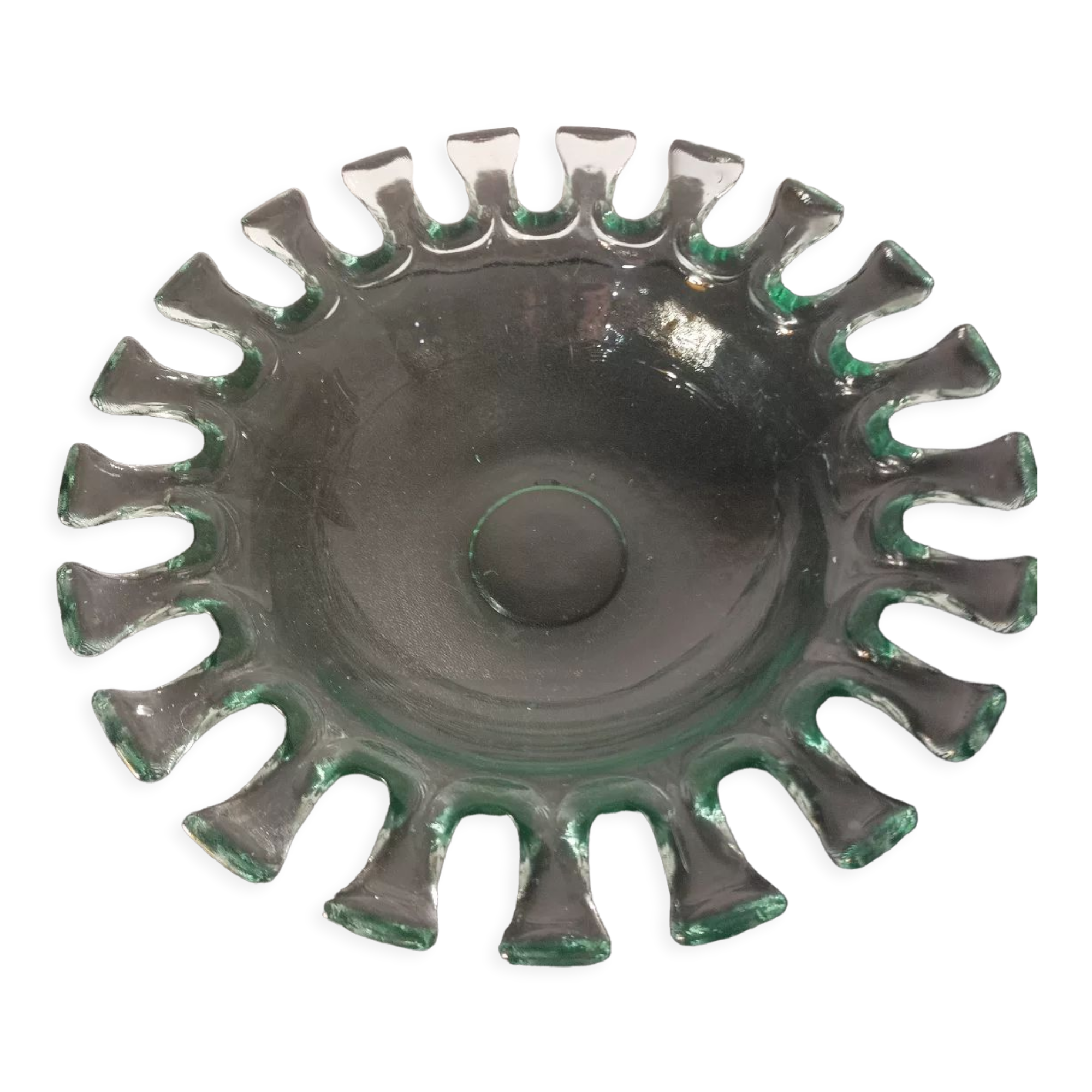 Vintage design glass cup