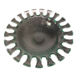 Coupe en verre design vintage