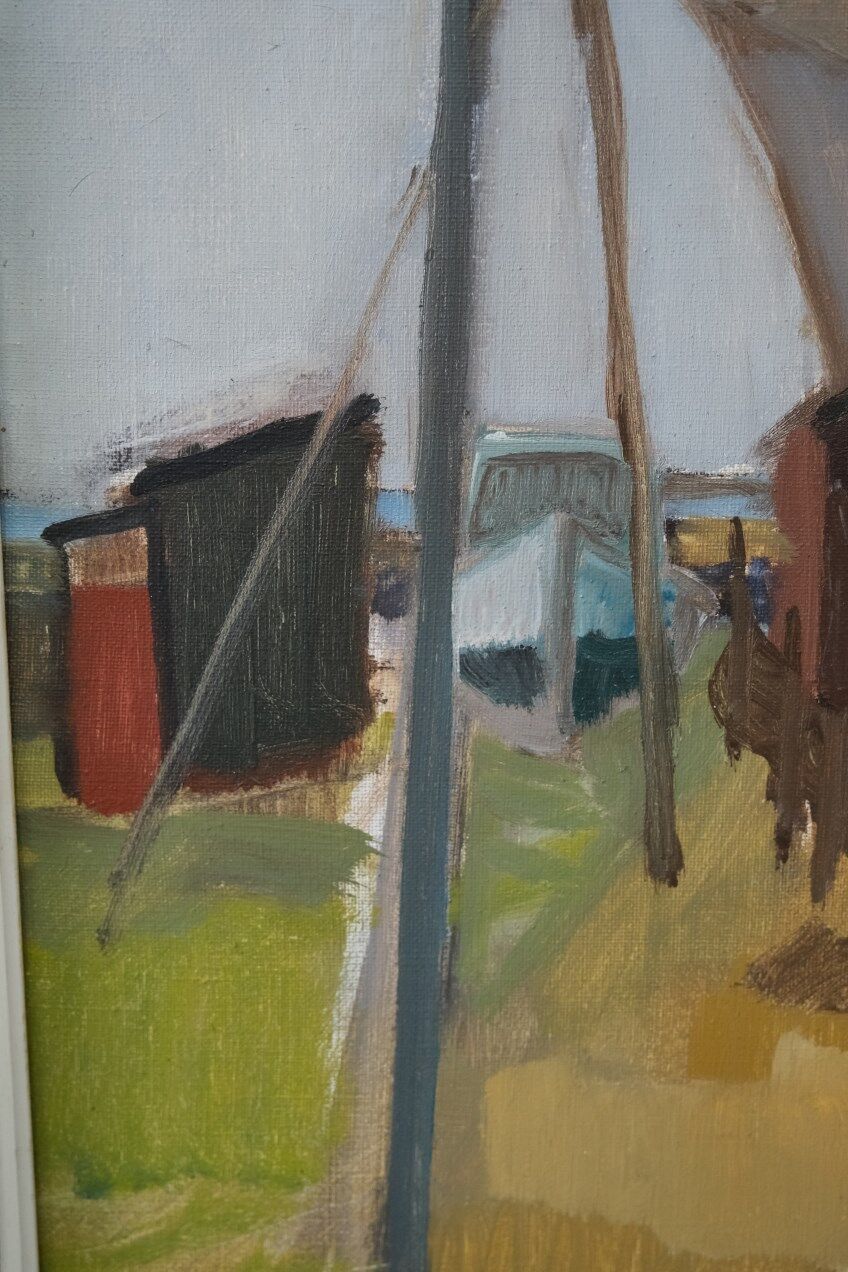 Arthur Nilsson, Swedish Modern Painting, 1955, Oil on Canvas