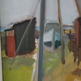 Arthur Nilsson, Swedish Modern Painting, 1955, Oil on Canvas