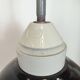 Industrial Factory Wall Lamp with Black Enamel Shade, 1960s
