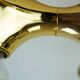 cosack gemini space age CEILING LIGHT - gold-colored - sputnik - 1970s