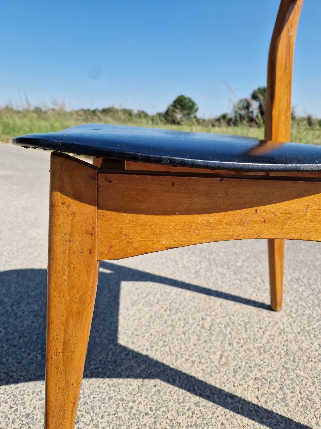 Vintage Scandinavian style chair from the 60s