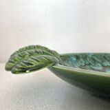 Large glazed ceramic dish, fruit bowl.