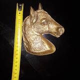 Empty bronze horse pocket