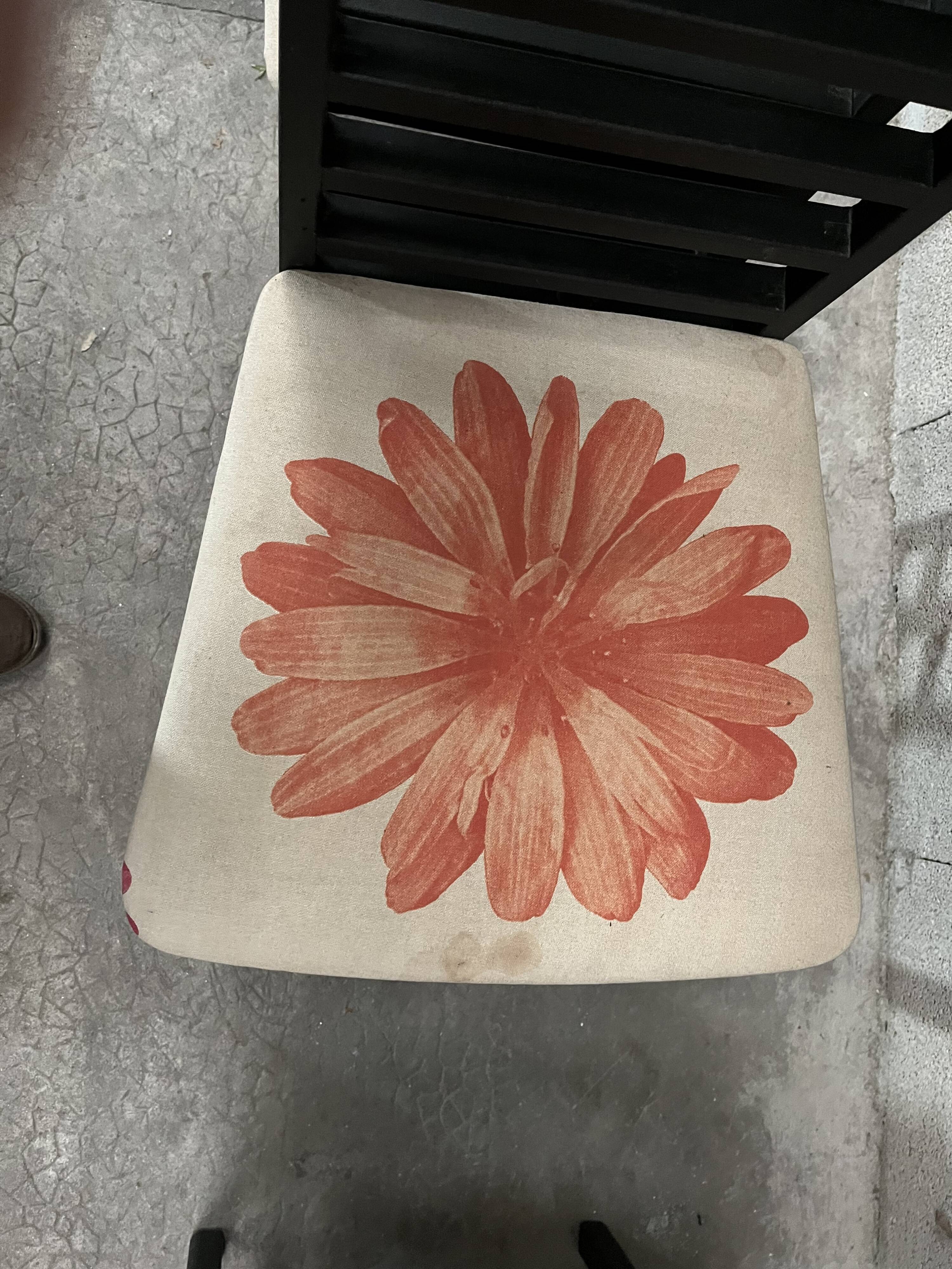 series of 4 80s/90s mackintosh style chairs