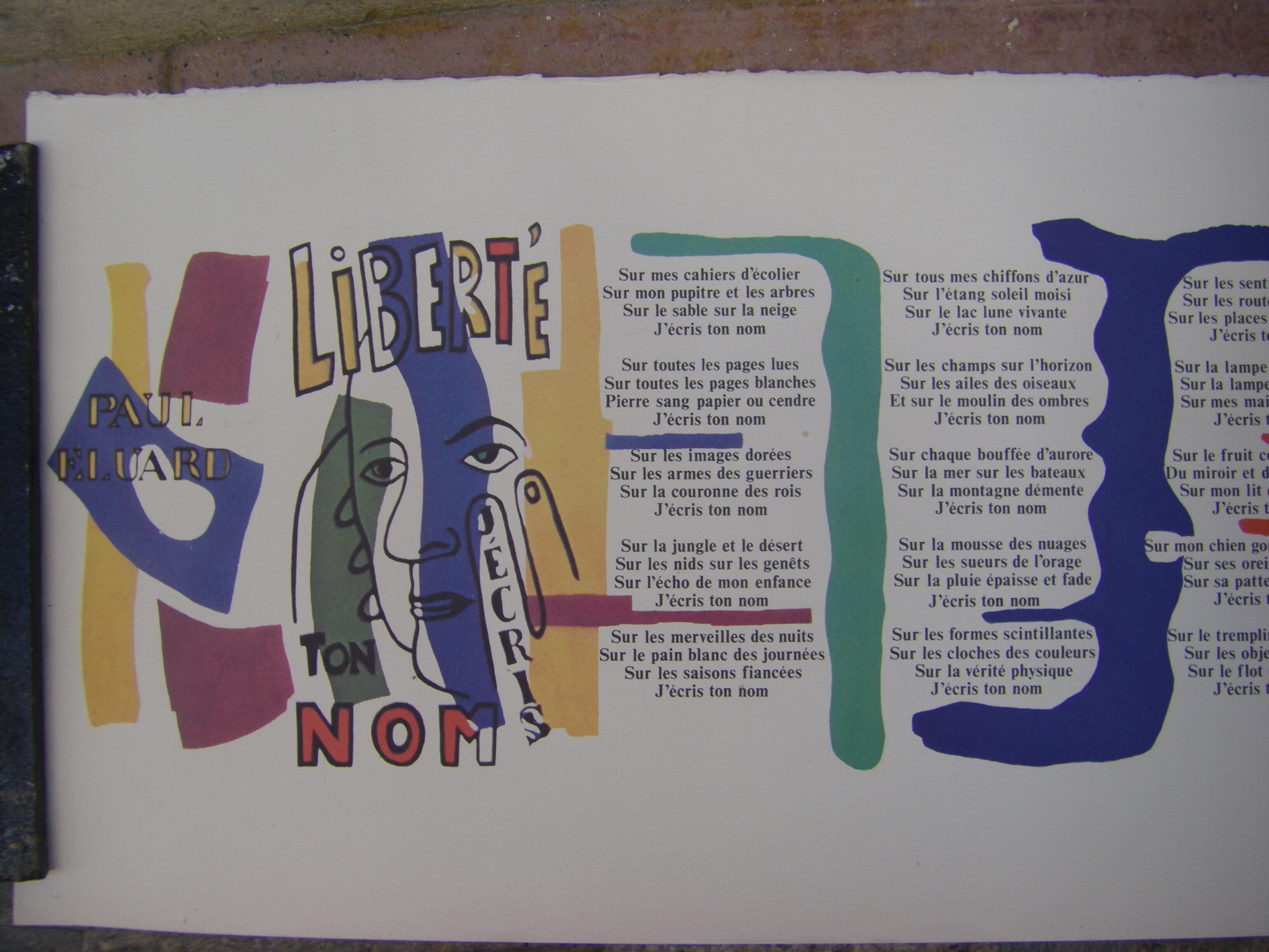 Fernand léger and paul eluard liberté