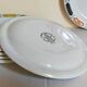 Six assiettes à dessert en porcelaine Anglaise DUDSON BROTHERS 70'