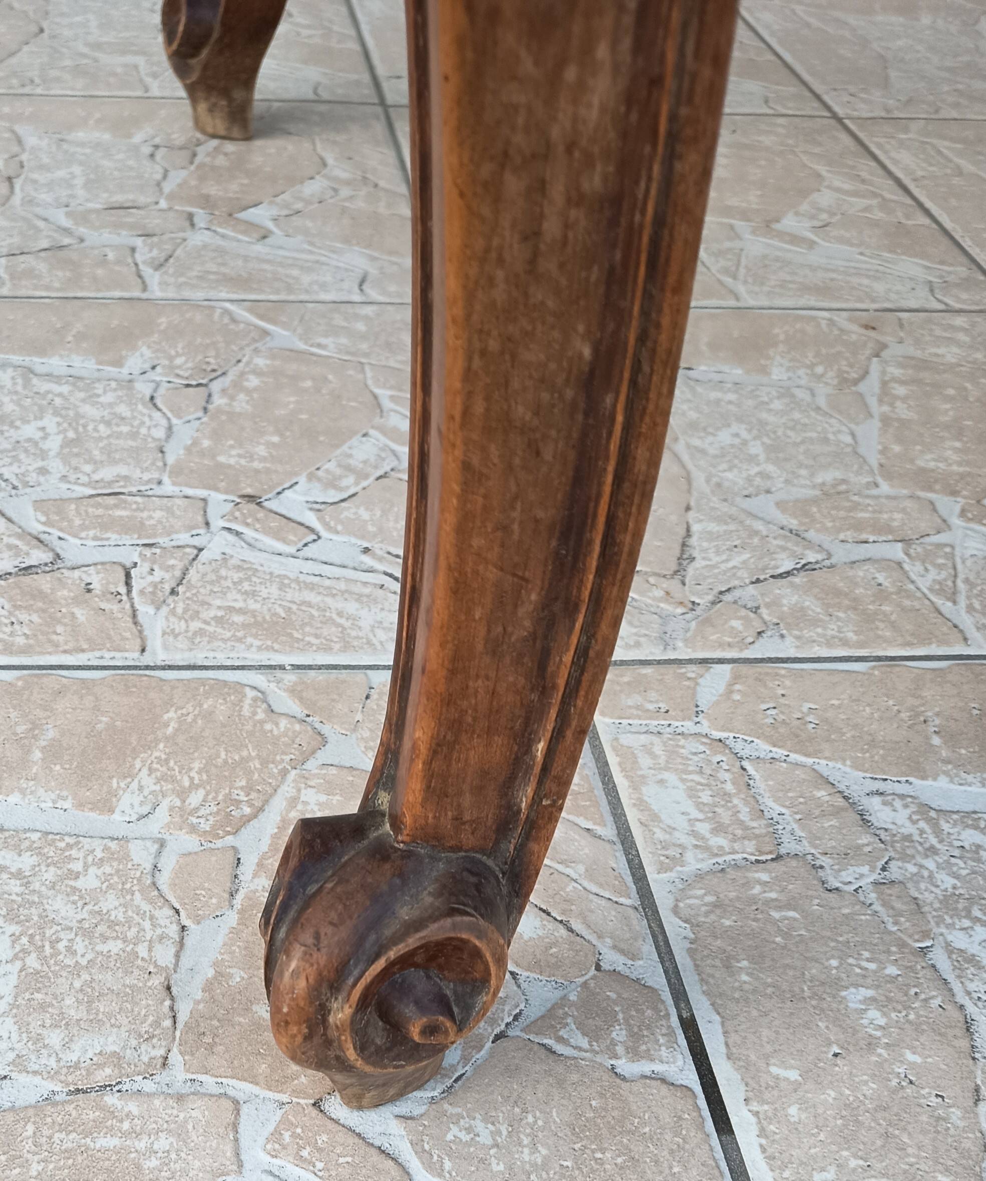 Louis XV style beech table