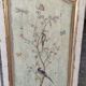 Pair of 18th painted panels and décor