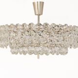 Lustre Bakalowits, Chrome and Crystal Glass, Austria, 1960s