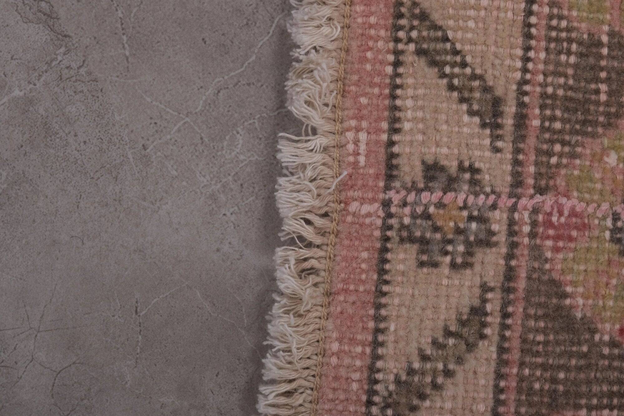 Vintage Turkish hallway rug 86x760 cm