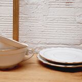 Pair cups for lunch Limoges