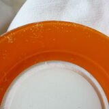 7 assiettes creuses verre Duralex