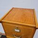 Oak filing cabinet from the 1960s