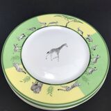 Hermes Africa green plates
