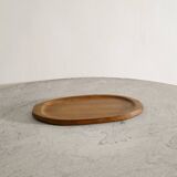 French Sculptural Wooden Tray by Alexandre Noll, 1950s