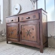 Meuble de rangement confiturier art populaire savoyard 1950
