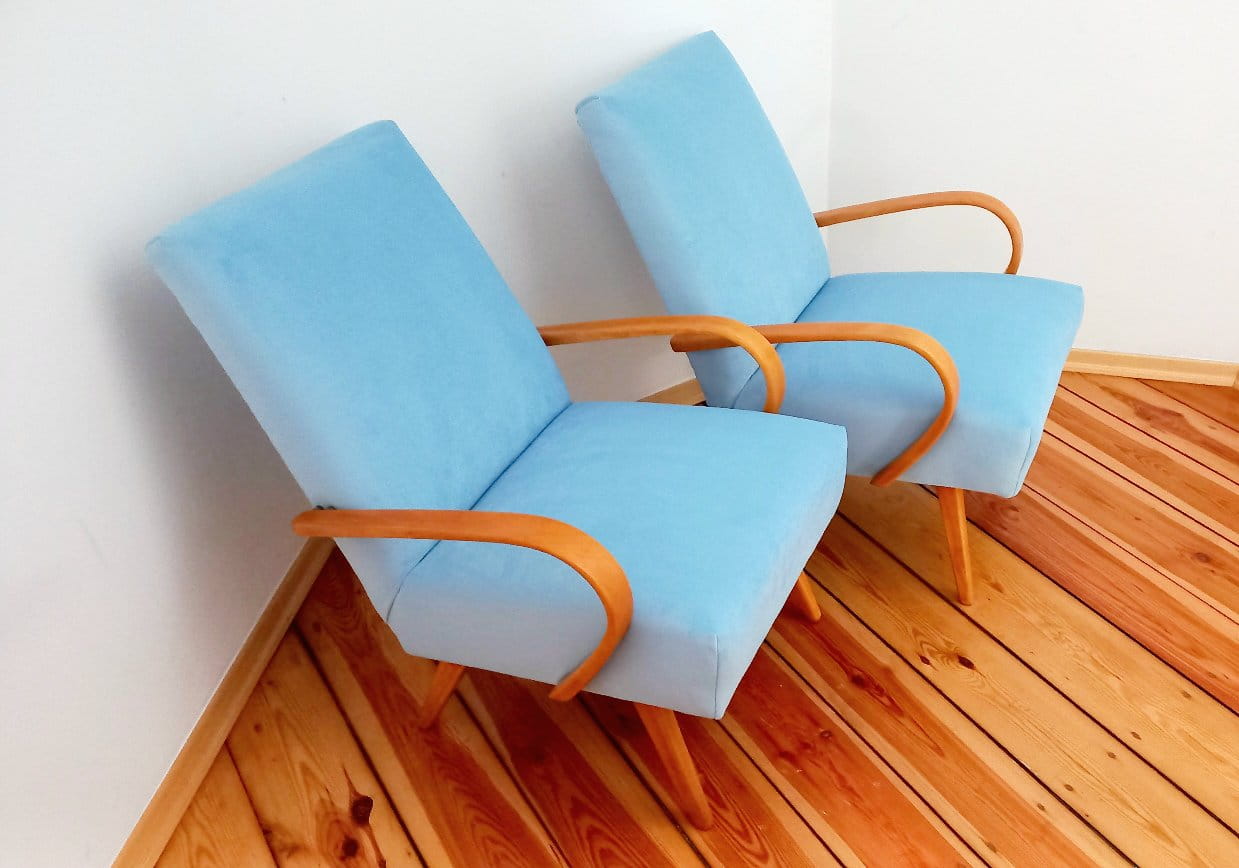 Armchairs by Jaroslav Šmidek for TON, Czechoslovakia, 1960s, Set of 2