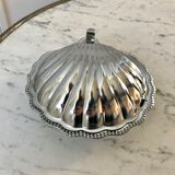 Pocket tray shell silver metal 60s-70s