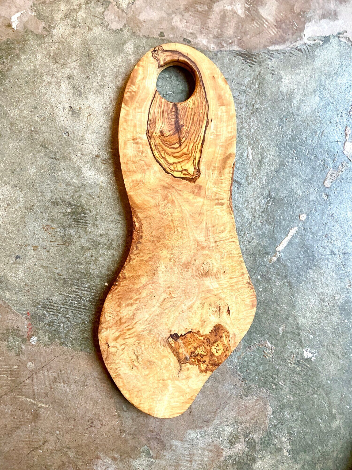 Olive tree cutting board