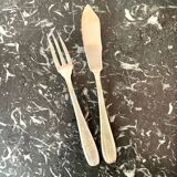 SFAM silver-plated fish service