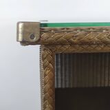 Lloyd Loom bedside table